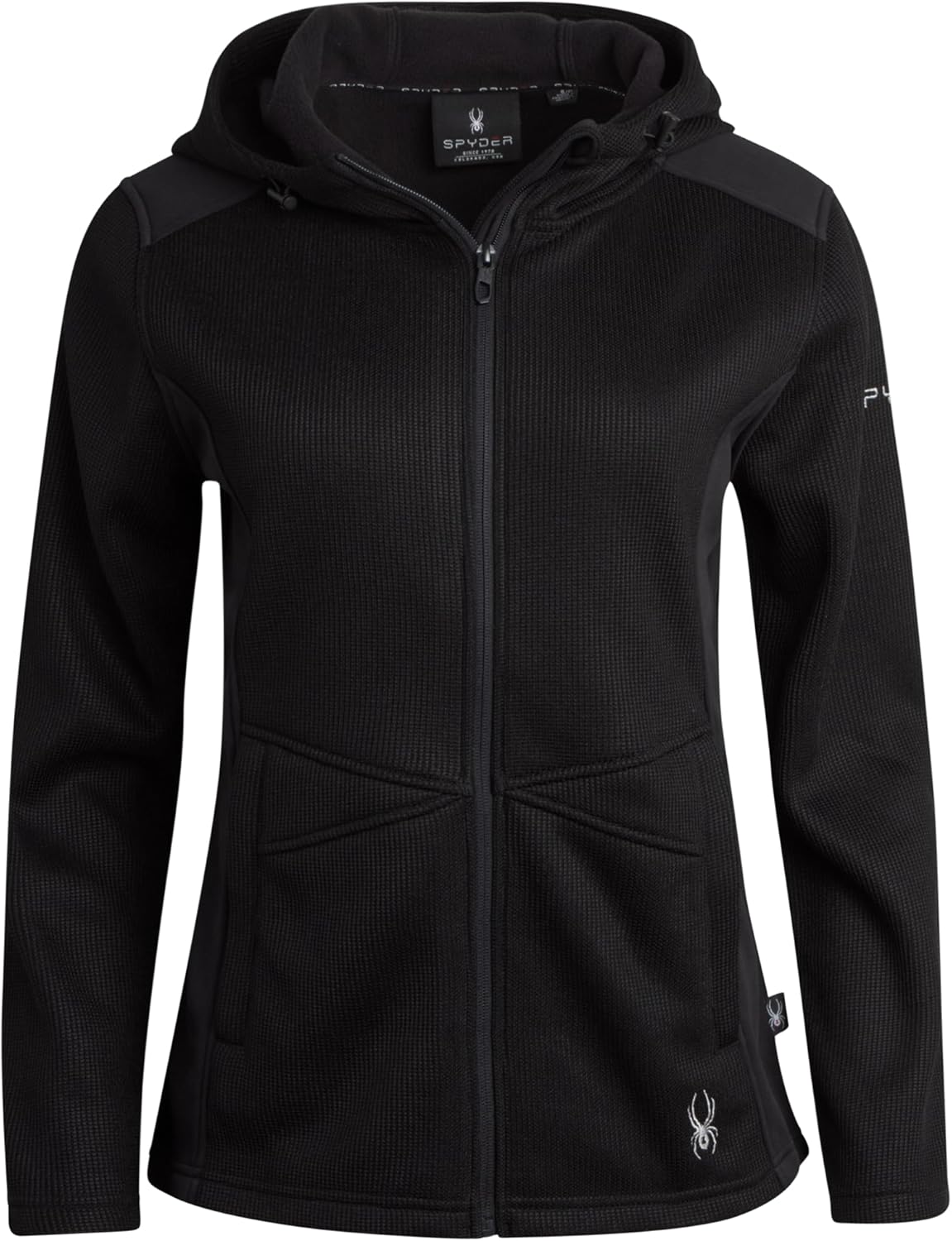 Spyder Women's Water-Resistant Hooded Sweater Jacket