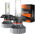 SEALIGHT H4/9003/HB2 LED Bulb 30000LM 6500K - Bright, Long Life