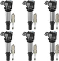 Ignition Coil Pack UF375 and Iridium Spark Plugs 6509 Set - Reliable