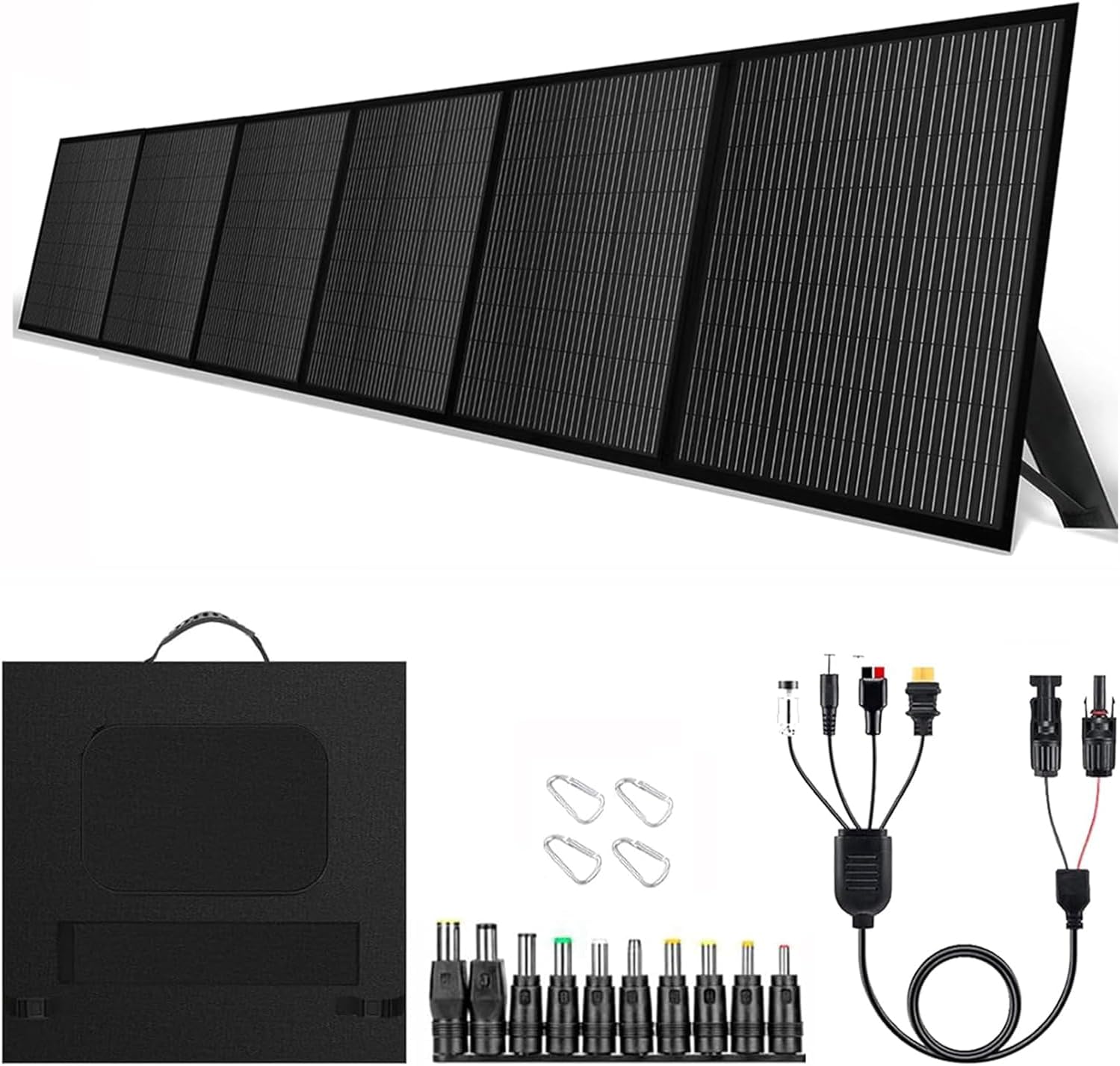 Highly Efficient 600W Foldable Solar Panel | Portable & Waterproof IP67 | Power On-The-Go