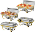 Chafing Dish Buffet Sets of 4 for Catering Events and Parties