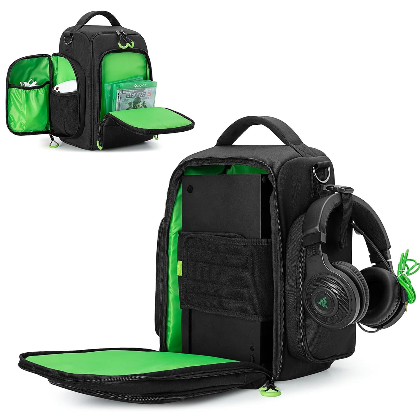 PGmoon Travel Carrying Case for Xbox Series X Console and Accessories