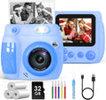 Kids Camera Instant Print - 48MP Digital Camera for 3-12 Year Olds