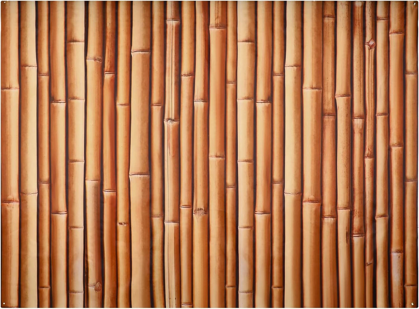 Bamboo Backdrop for Summer Parties and Photography Decor