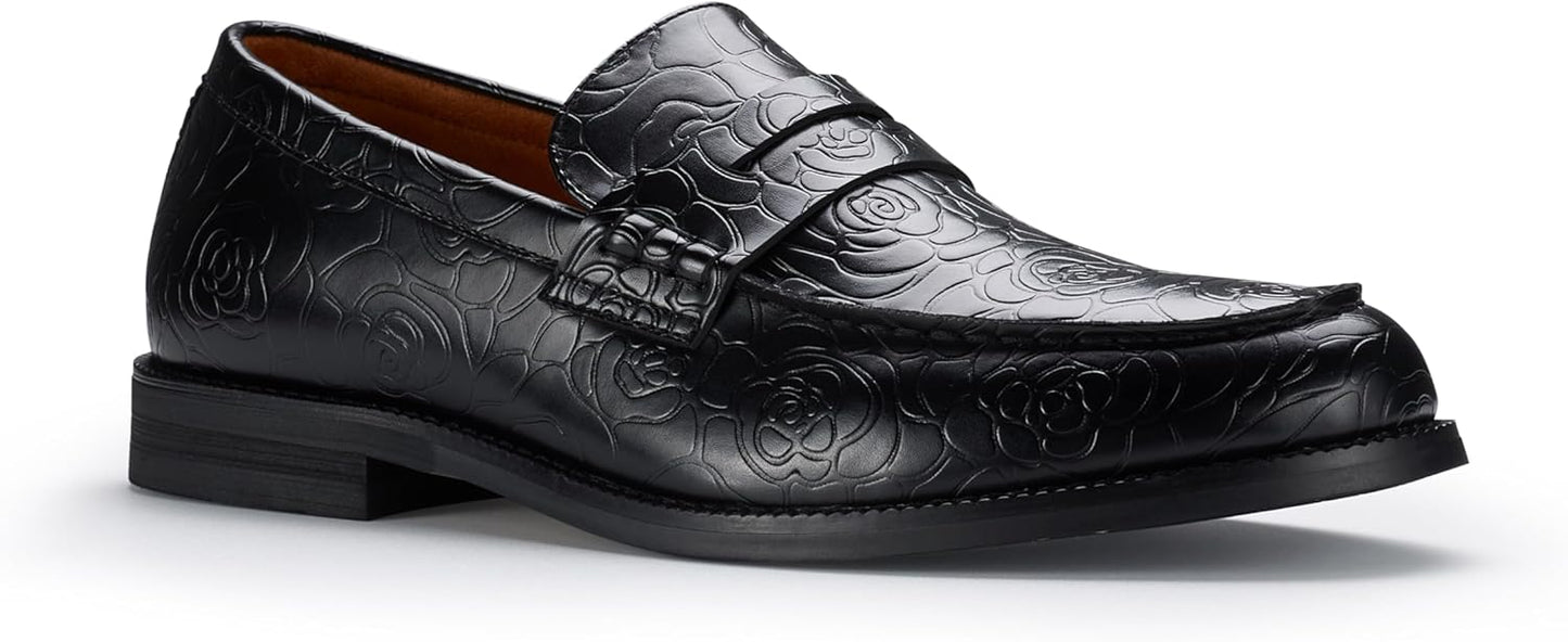 Ferro Aldo Douglas Men's Loafers: Classic Slip-on Penny Style