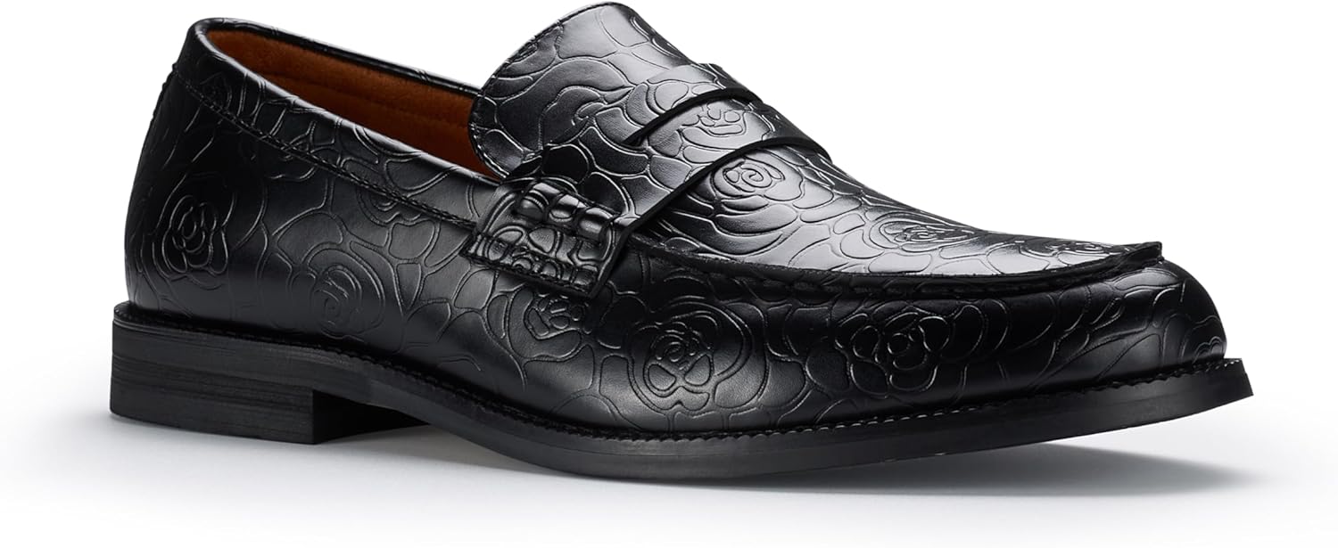 Ferro Aldo Douglas Men's Loafers: Classic Slip-on Penny Style