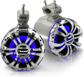Pyle Marine Speakers - Waterproof Stereo Sound with LED Lights