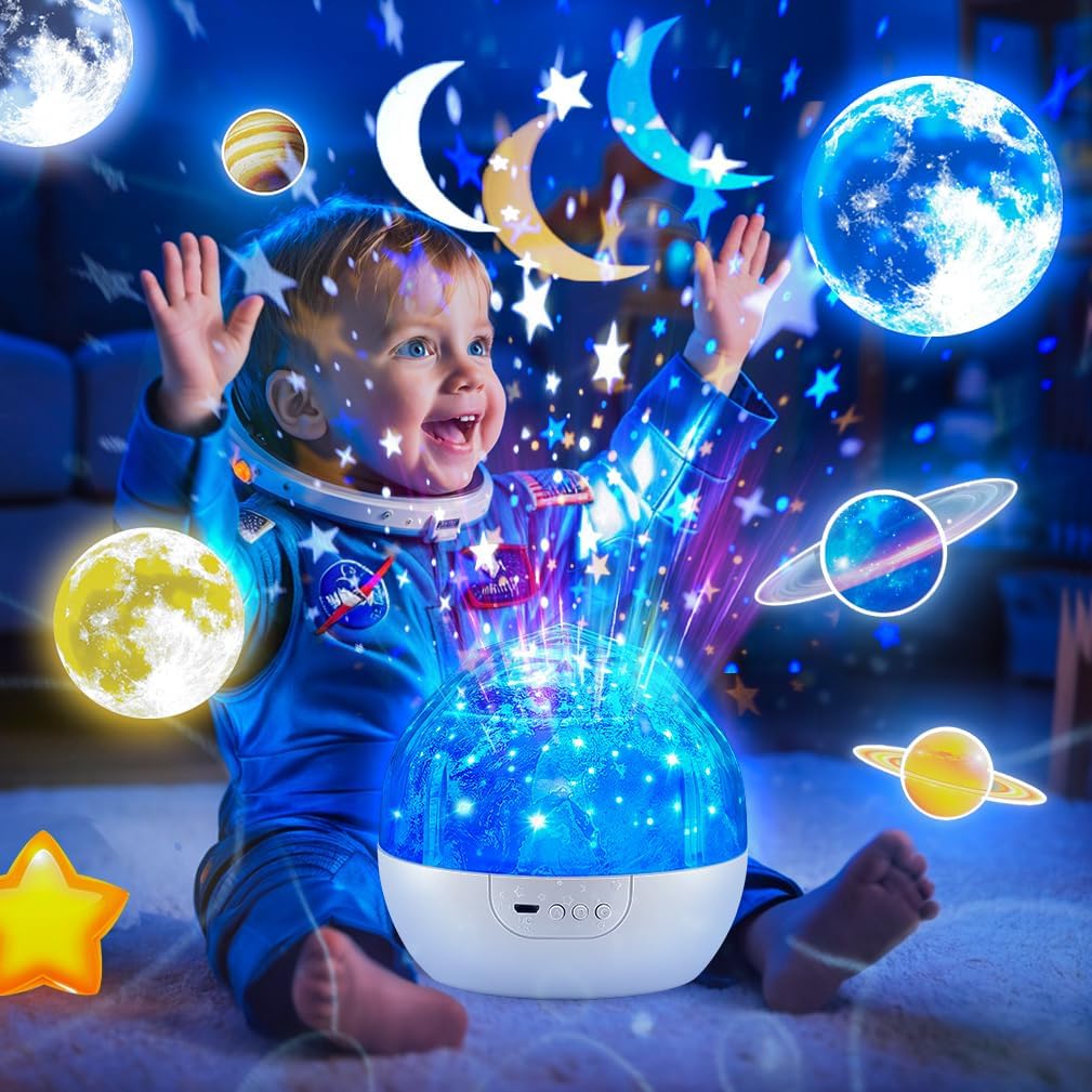 360 Starry Night Light Projector for Kids