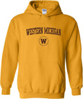 UGP Campus Apparel NCAA Team Color Arch Logo Hoodie (Style 4TXD)