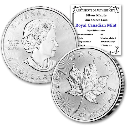 2023 1 oz Canadian Maple Leaf Silver Bullion Coin Review