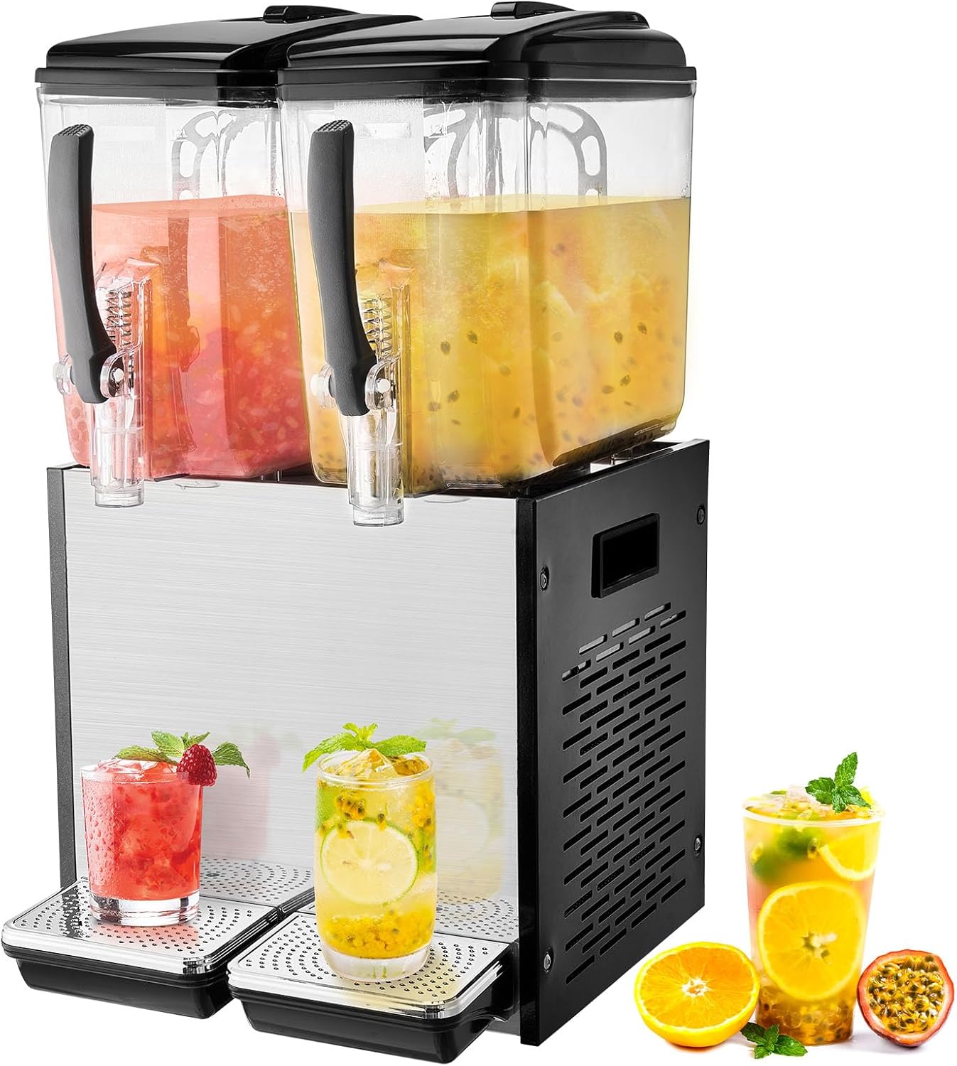 VEVOR Commercial Beverage Dispenser for Juice and Cold Drinks