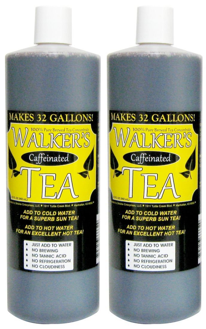 Liquid Tea Concentrate with Caffeine - Makes 64 Gallons Easily