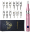Beauty Device for Face and Skin with 12 Replacement Kit - Rechargeable