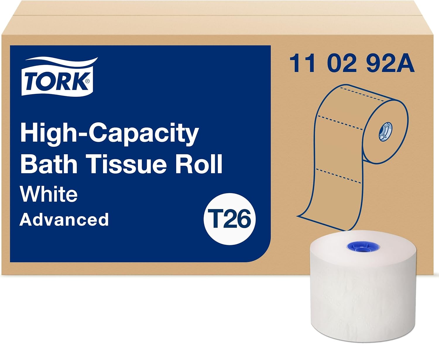 Tork High-Capacity Toilet Paper Rolls for Ultimate Hygiene