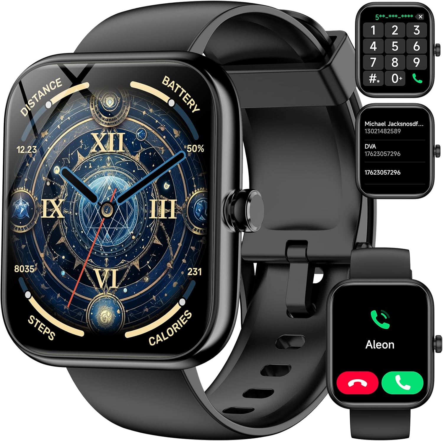 Alexa Smart Watch: Touchscreen, Waterproof, 100+ Sport Modes
