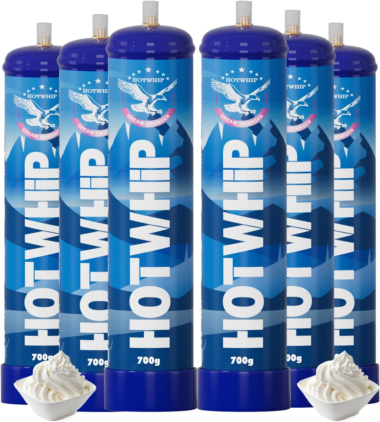 Whipped Cream Chargers 700g for Perfect Whipped Cream Treats
