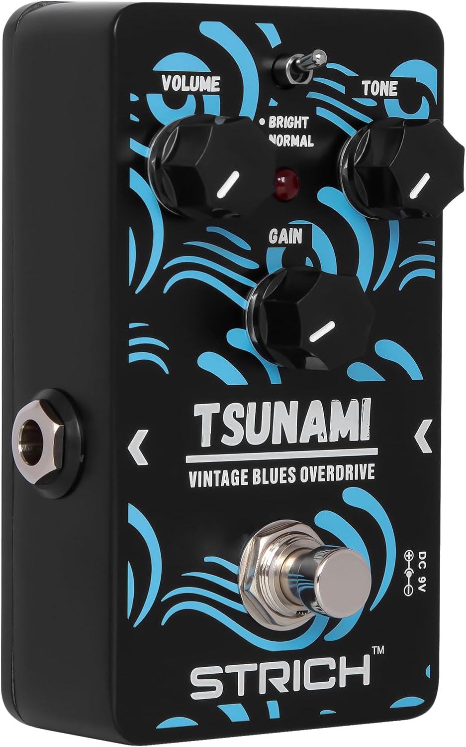 STRICH TSUNAMI Overdrive Guitar Pedal for Bluesy Tones