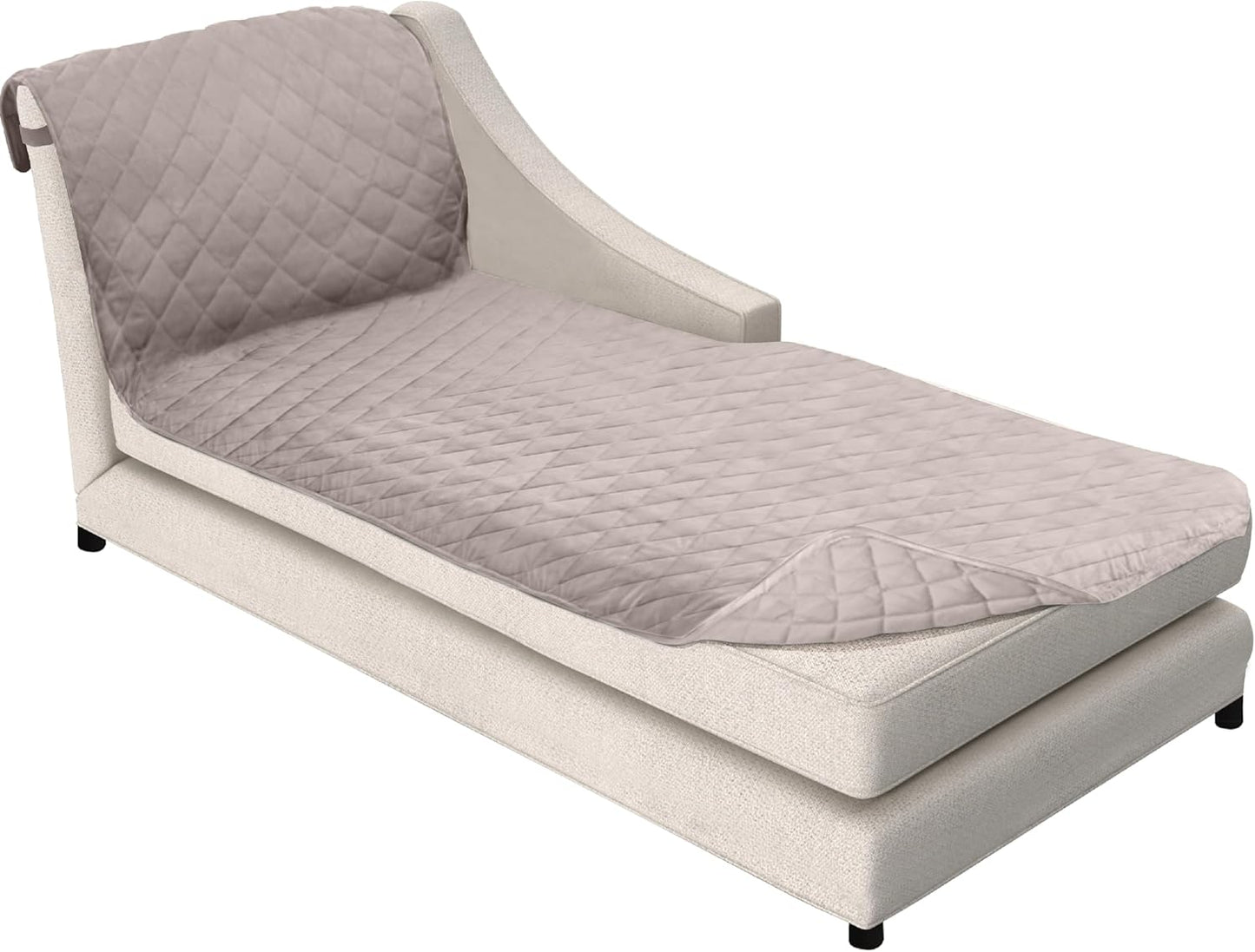 Sofa Shield Chaise Slip Cover for Pets - Stain Resistant Design