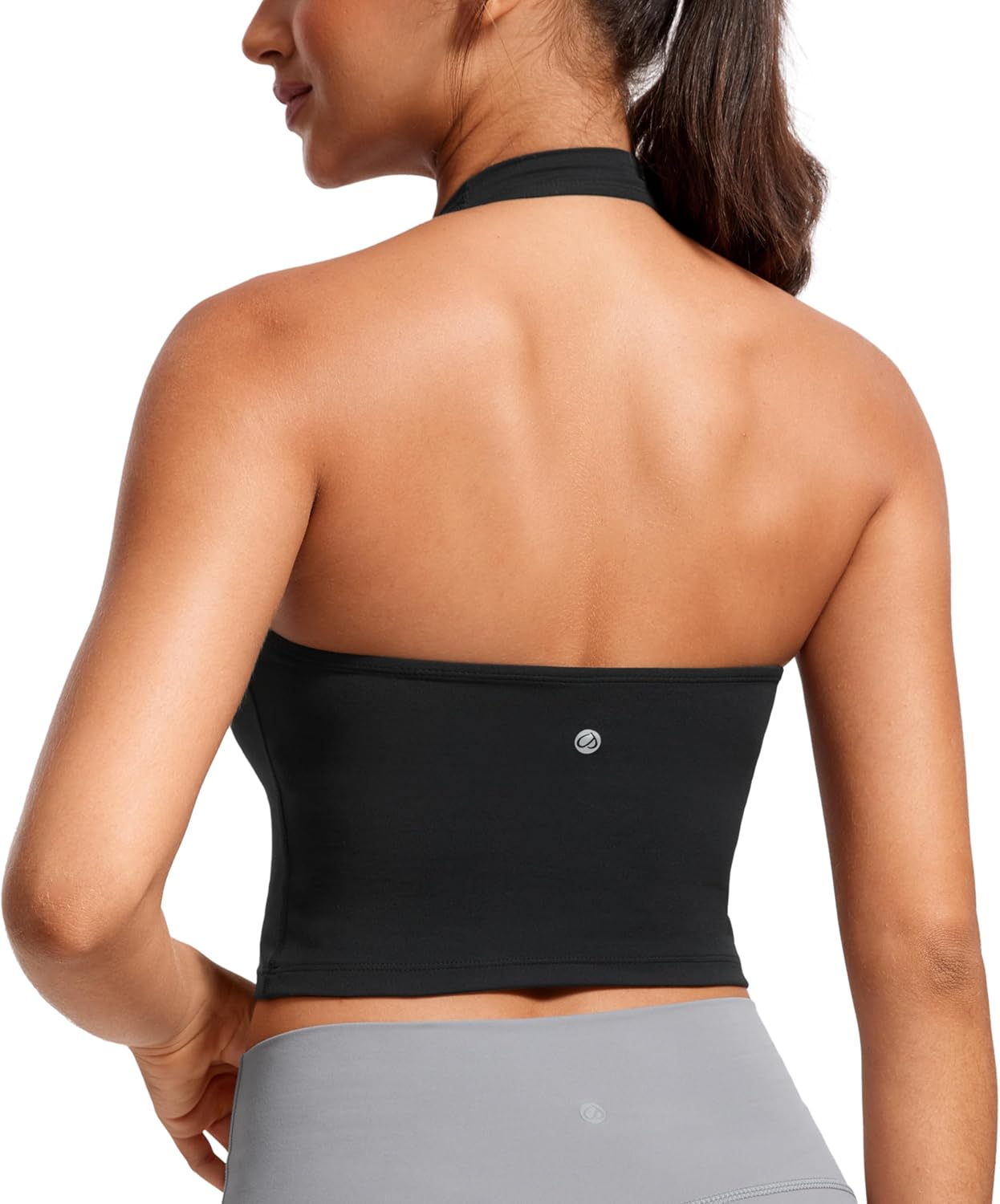 CRZ YOGA Butterluxe Padded Halter Sports Bra
