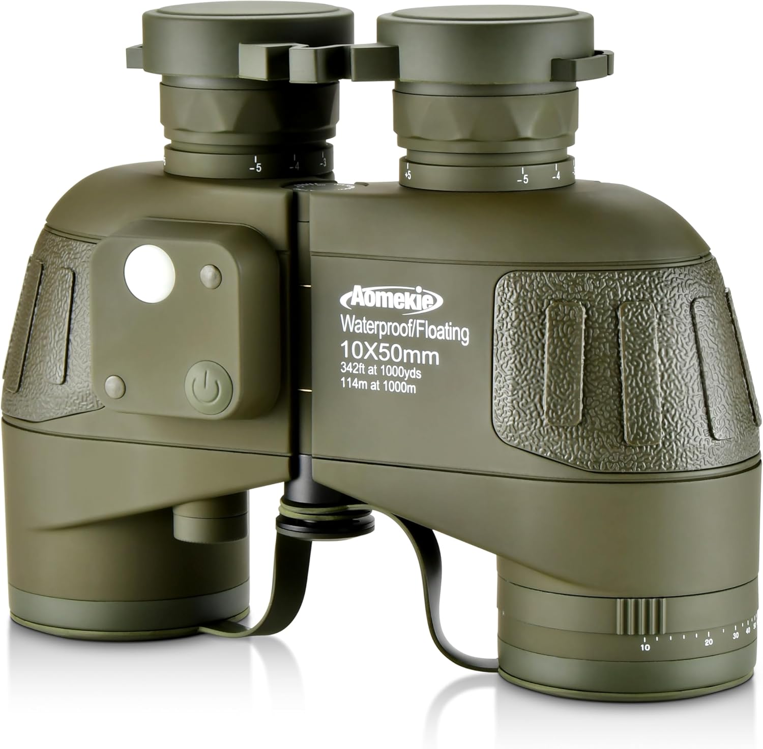 AOMEKIE 10x50 Waterproof Marine Binoculars for Birdwatching