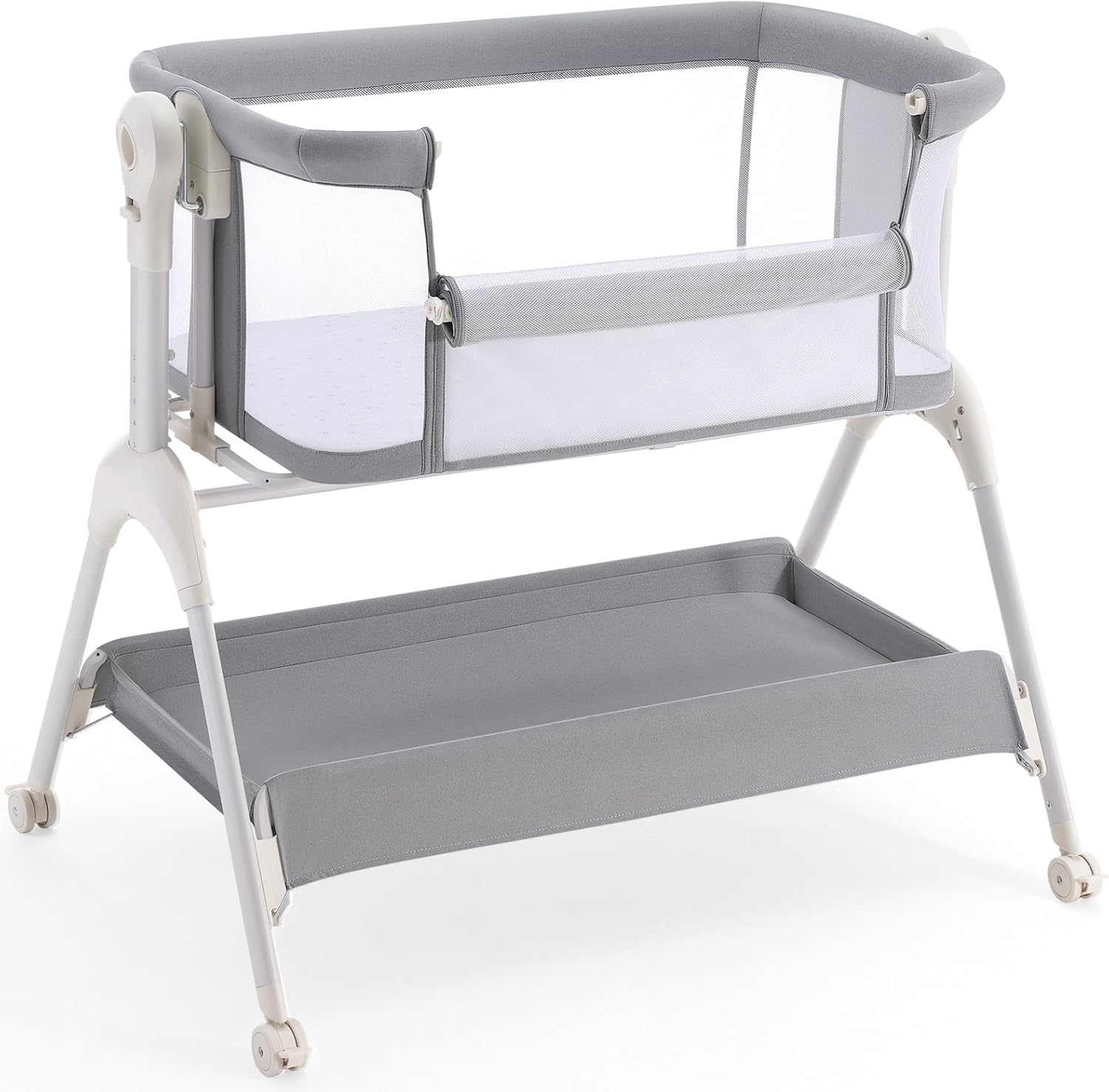 HARPPA Cuddly Baby Bassinet Bedside Sleeper with Rocking Feature