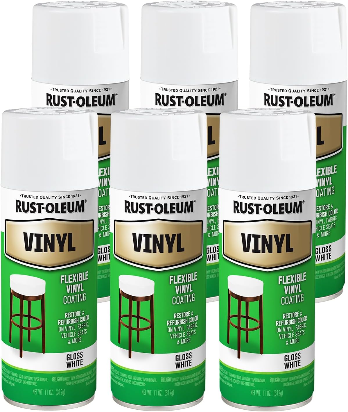 Rust-Oleum Specialty Vinyl Spray Paint for Versatile Surfaces