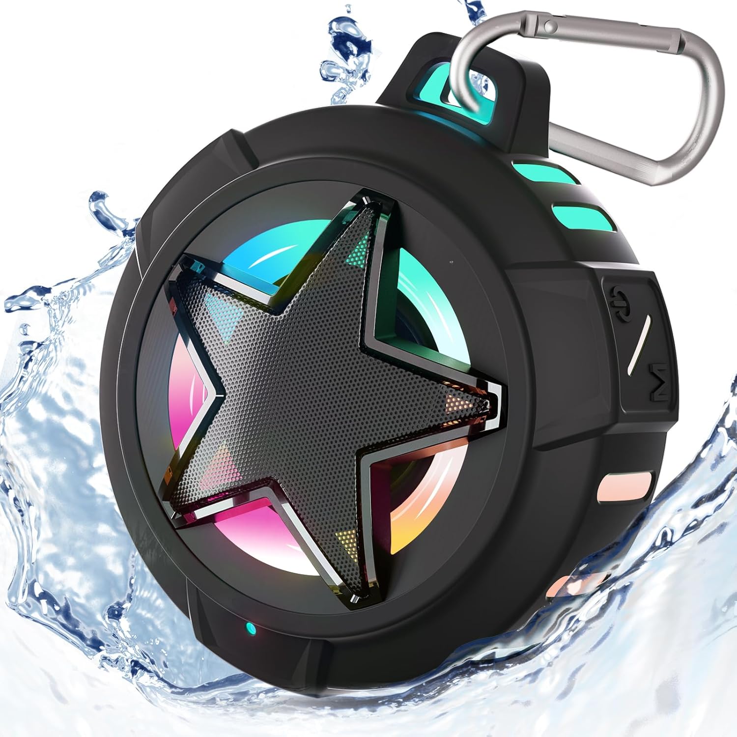 EBODA Waterproof Floating Speaker with LED Light
