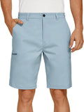 PULI Men's Golf Hybrid Dress Shorts - Comfortable Quick Dry Fit