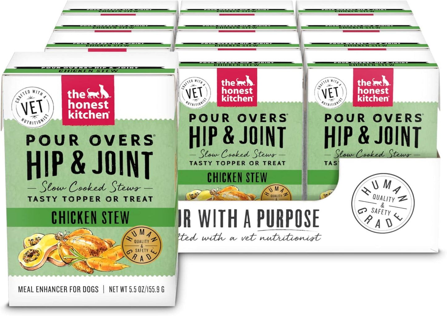 Functional Pour Overs for Hip & Joint Support in Dogs