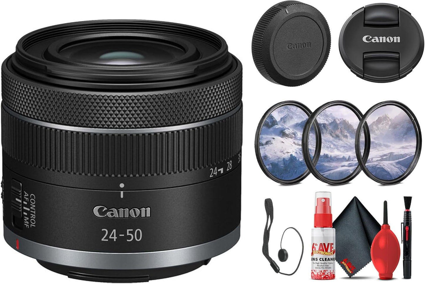 Canon RF 24-50mm f/4.5-6.3 IS STM Lens for Vlogging and Stills