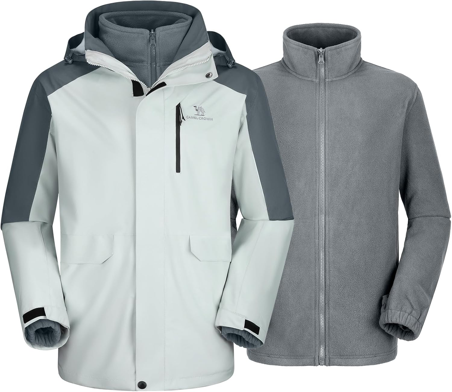 CAMEL CROWN 3-in-1 Ski Jacket: Waterproof, Windproof & Warm