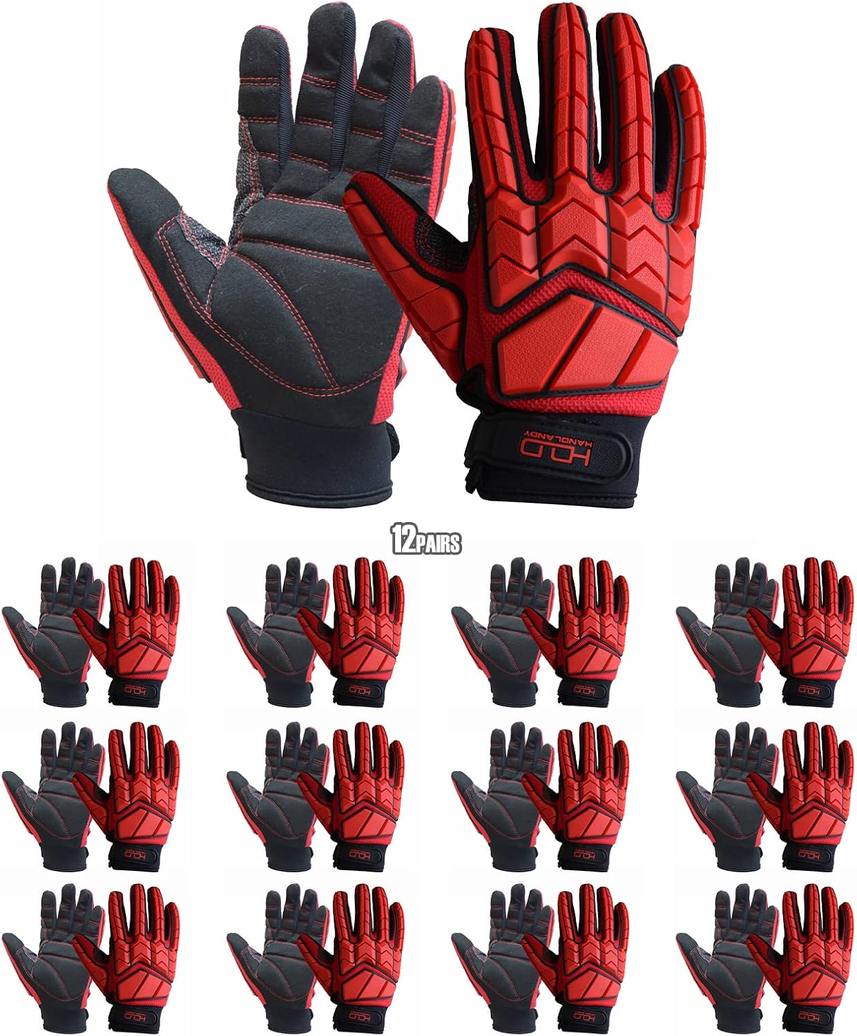 HANDLANDY Anti Vibration Gloves for Mechanics and Workers