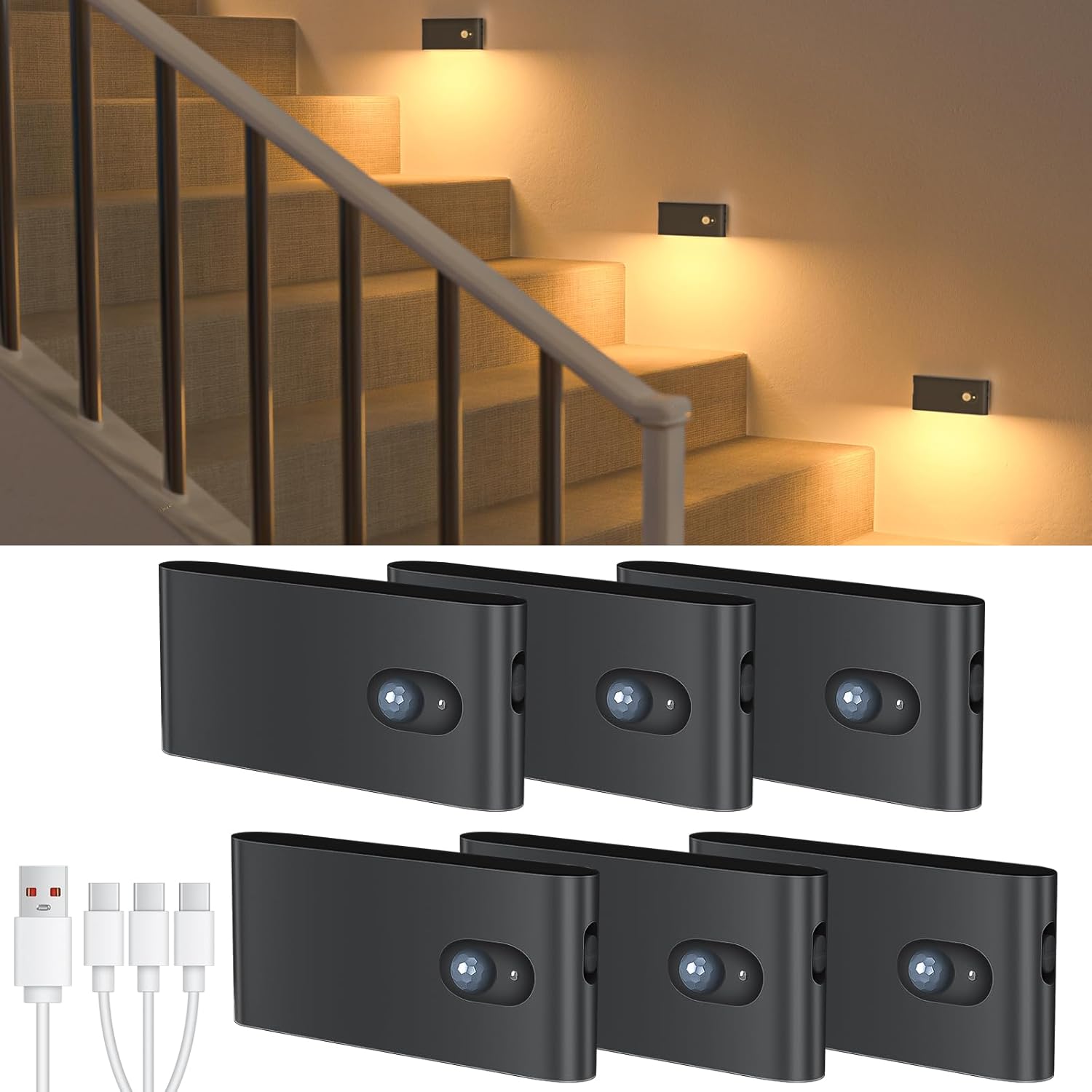 WILLED Rechargeable Night Light for Safe Indoor Navigation