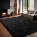 Zentavio Black Area Rugs for Living Room Bedroom 9x12 Large