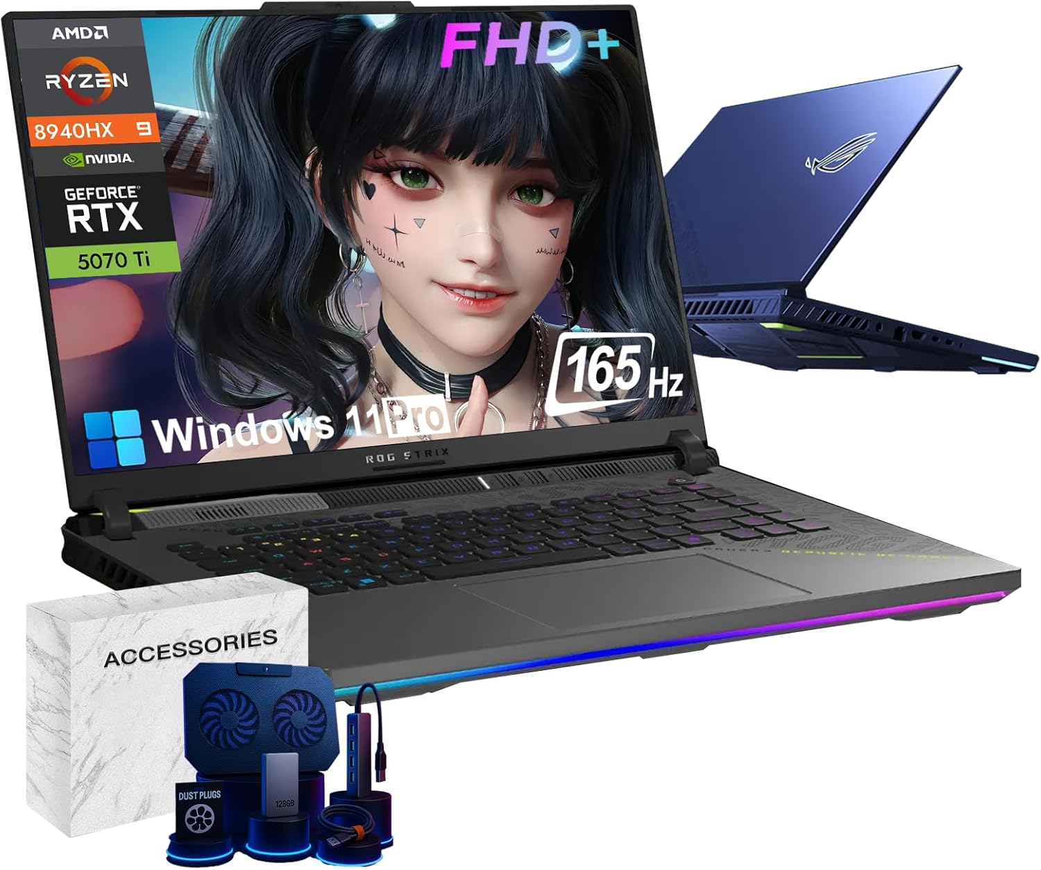 ASUS ROG Strix G16 Gaming Laptop with RTX 5070 Ti Power