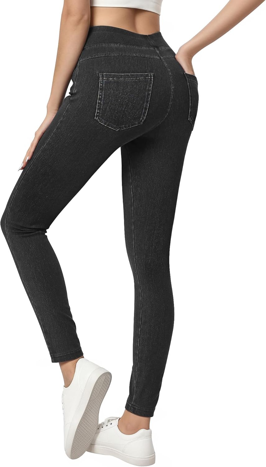 Jeggings for Women with Tummy Control and Butt Lifting Design
