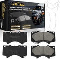 WEIZE Front Carbon Fiber Ceramic Brake Pads for Toyota Trucks