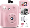 MINIBEAR Instant Print Camera for Kids 48MP - Fun Photo Printer