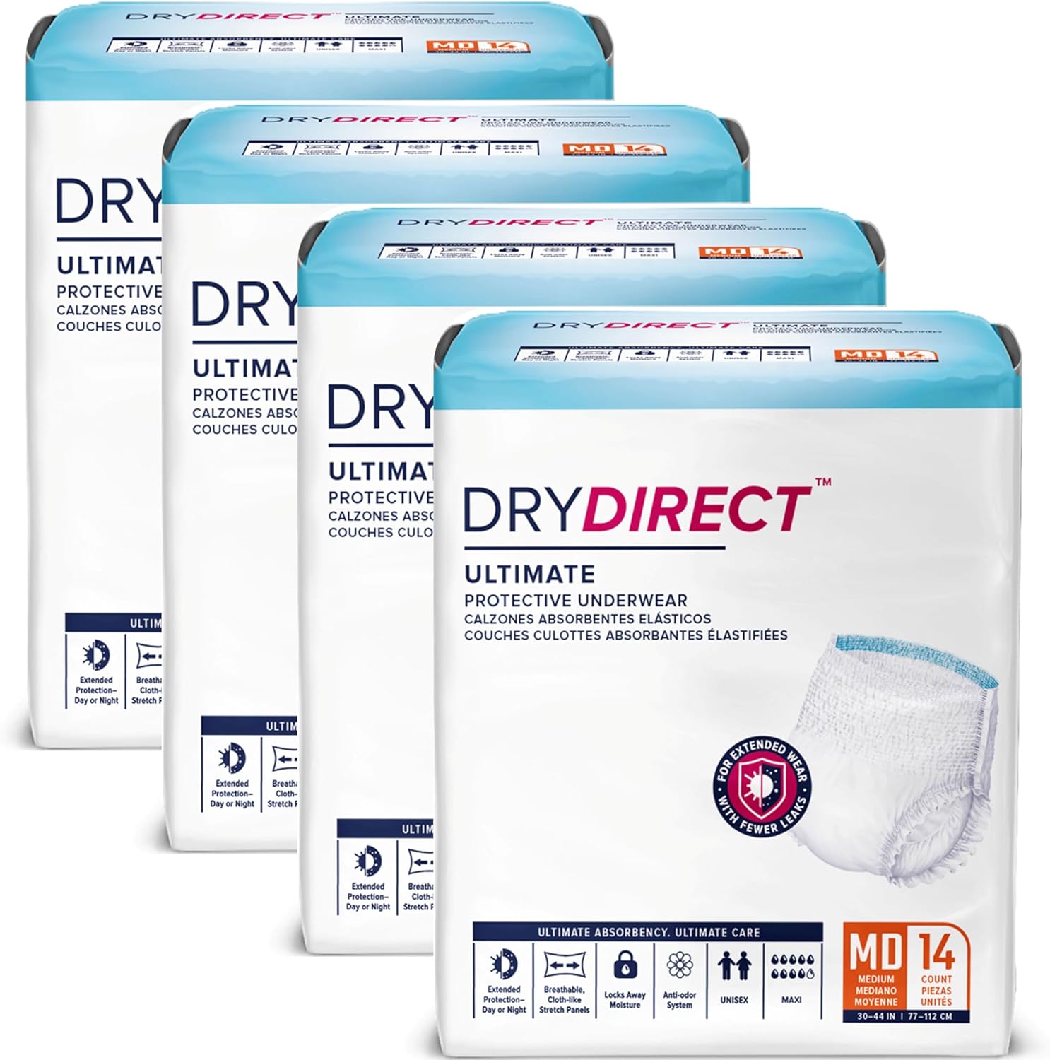 Dry Direct Ultimate Protective Underwear for Maximum Comfort