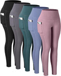 CHRLEISURE Leggings with Pockets for Women - High Waisted Tummy best
