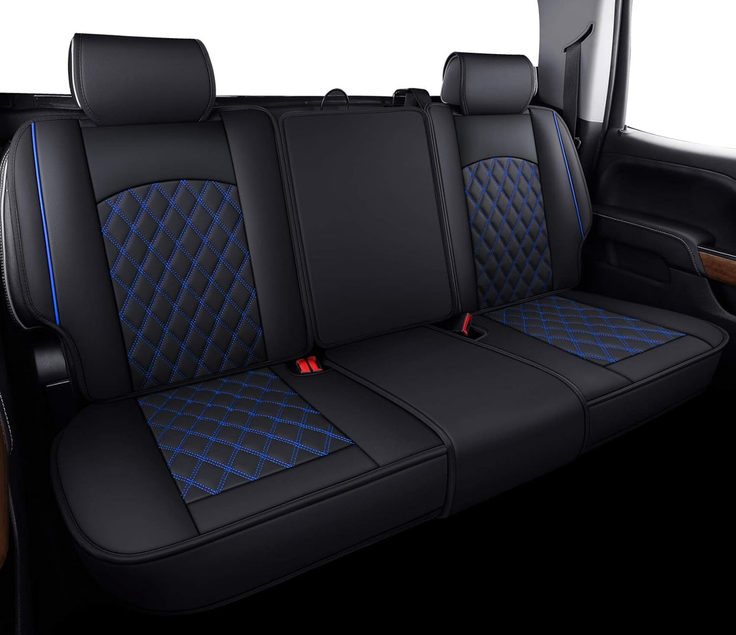 Aierxuan Back Seat Covers for Chevy Silverado 2007-2025
