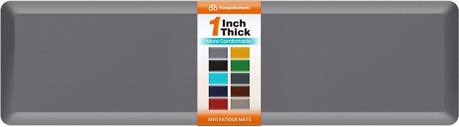 Kitchen Mats for Floor - Extra-Thick Non-Slip Comfort Mat