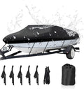 NEVERLAND Trailerable Boat Cover 14-16 ft Beam up to 90in - Waterproof