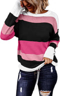 Dokotoo Women's Striped Sweaters for Trendy Fall Winter Looks