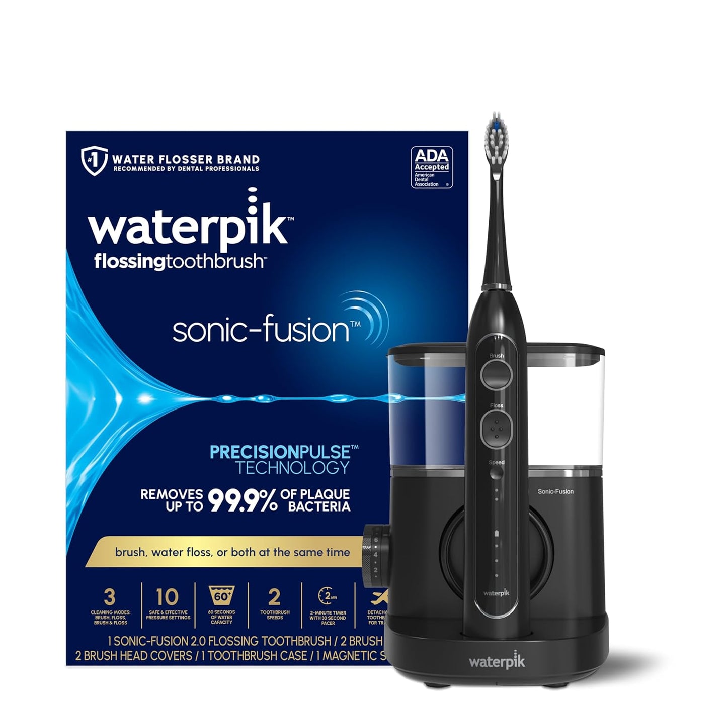 Waterpik Sonic-Fusion 2.0 Electric Toothbrush & Flosser