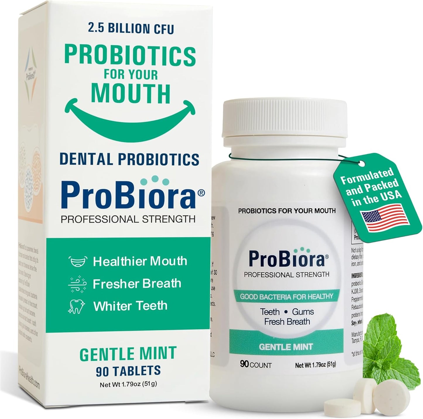 ProBiora Professional Strength Oral Probiotics for Teeth Health