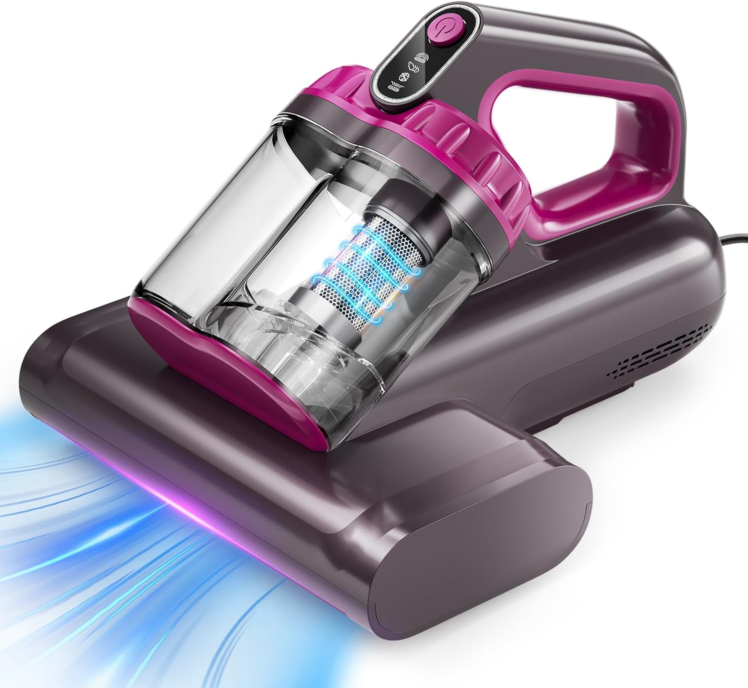 Powerful Mattress Vacuum Cleaner with UV-C Light and Heating