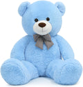 Big Blue Teddy Bear 47 in Giant Teddy Bear - Soft 4 ft Plush