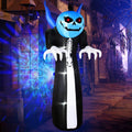 12FT Halloween Inflatable Pumpkin Reaper - Giant Outdoor Yard Decor