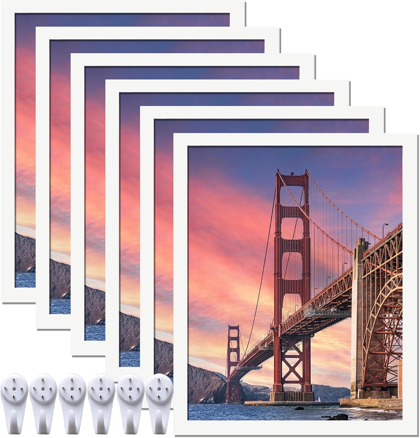 16x20 Picture Frame Set for Canvas Collage and Posters